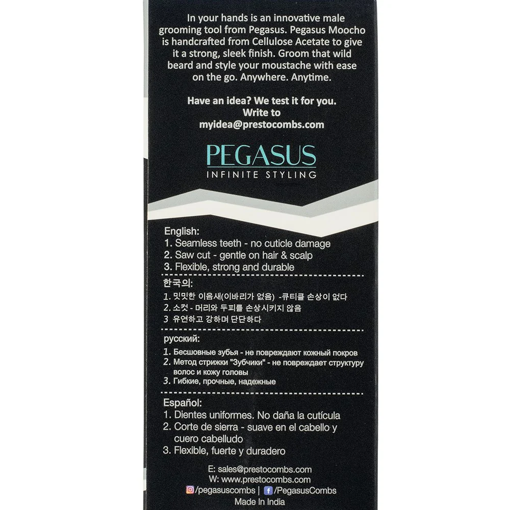 Pegasus No M6 Beard Comb - Image 3