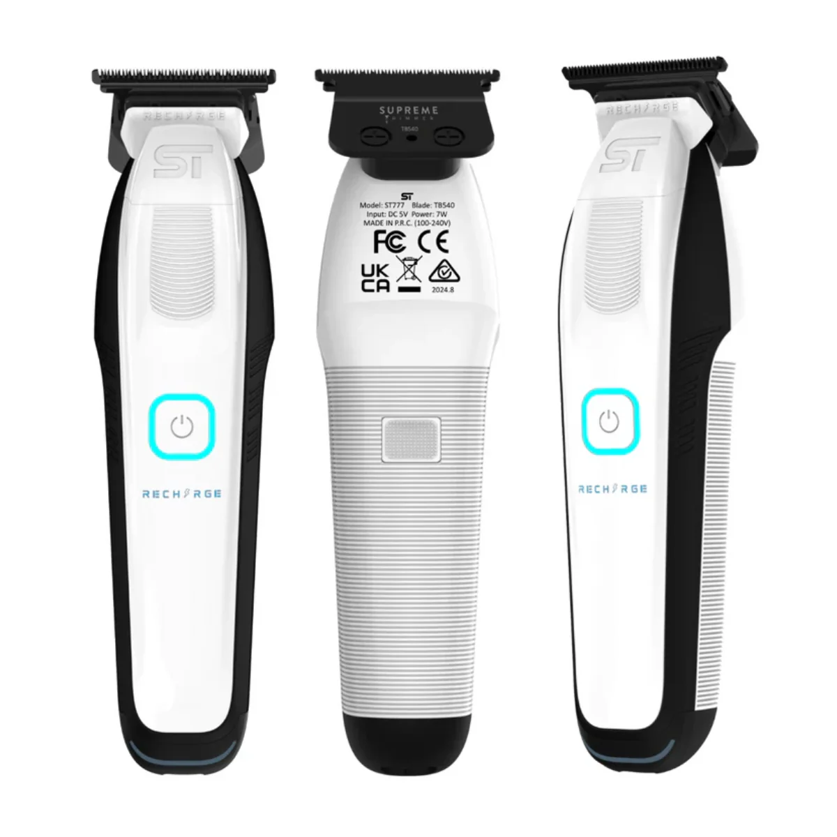 Supreme ST Recharge Trimmer - White - Image 3
